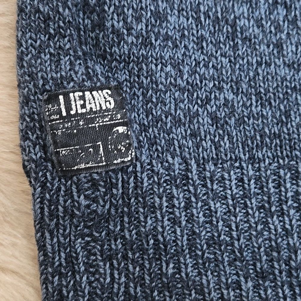 I JEANS BY BUFFALO BLUE FAIR ISLES CASUAL HOODED SWEATER - Picture 5 of 5